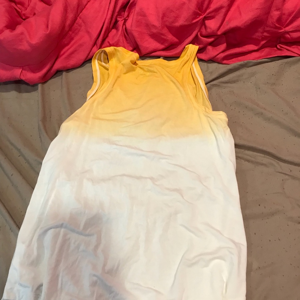 yellow ombré ae tank